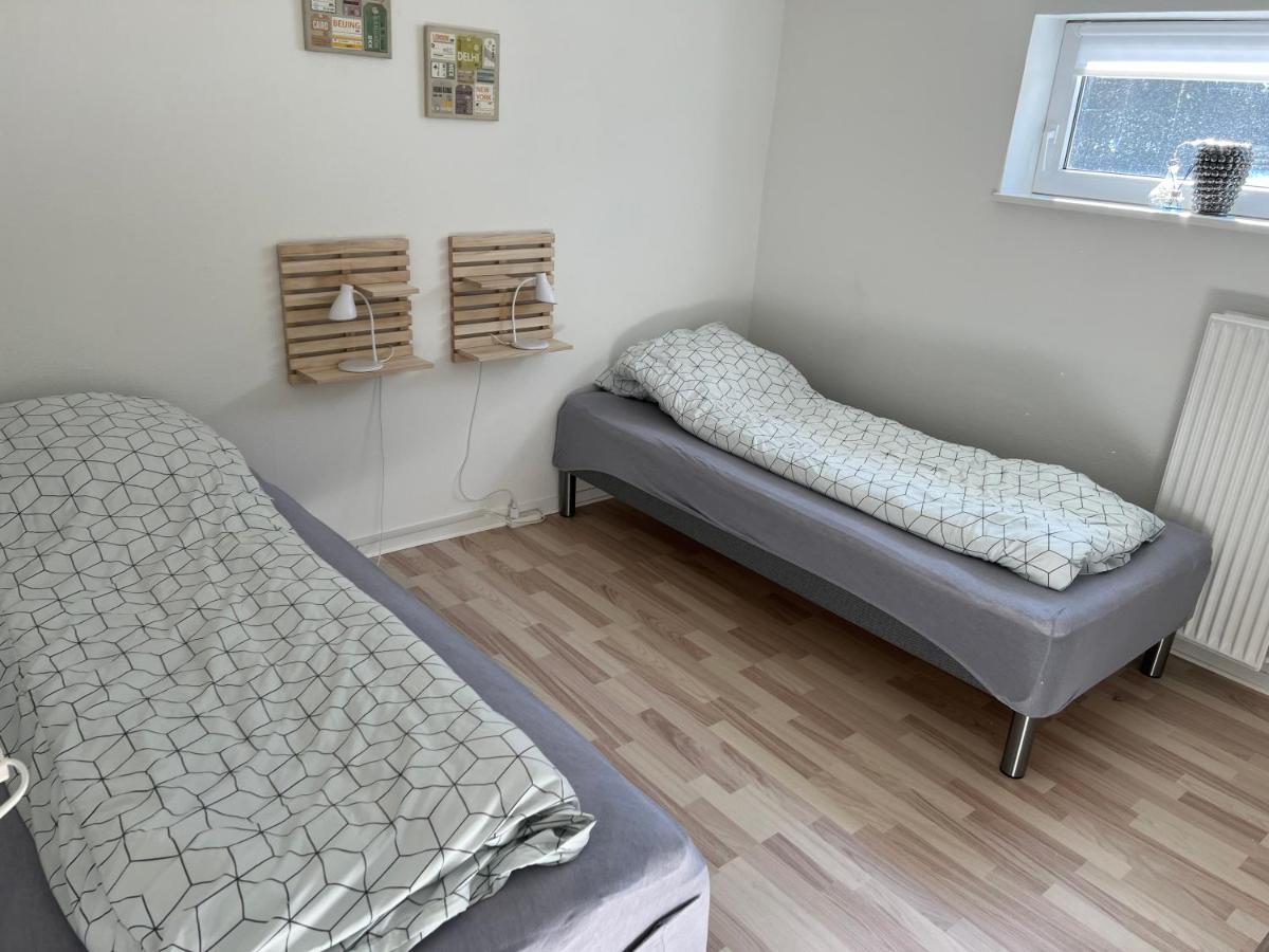 Hyggelig & Lys Kaelderlejlighed Herning Bagian luar foto